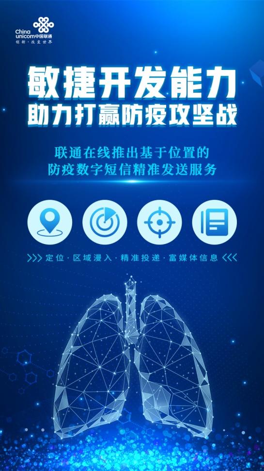 敏捷響應，助力一線——聯通在線推出防疫數字短信精準發送服務